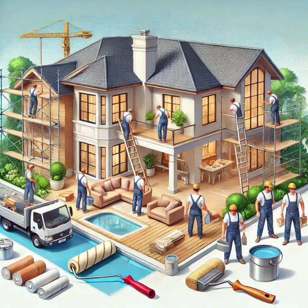 שיפוץ בית פרטי