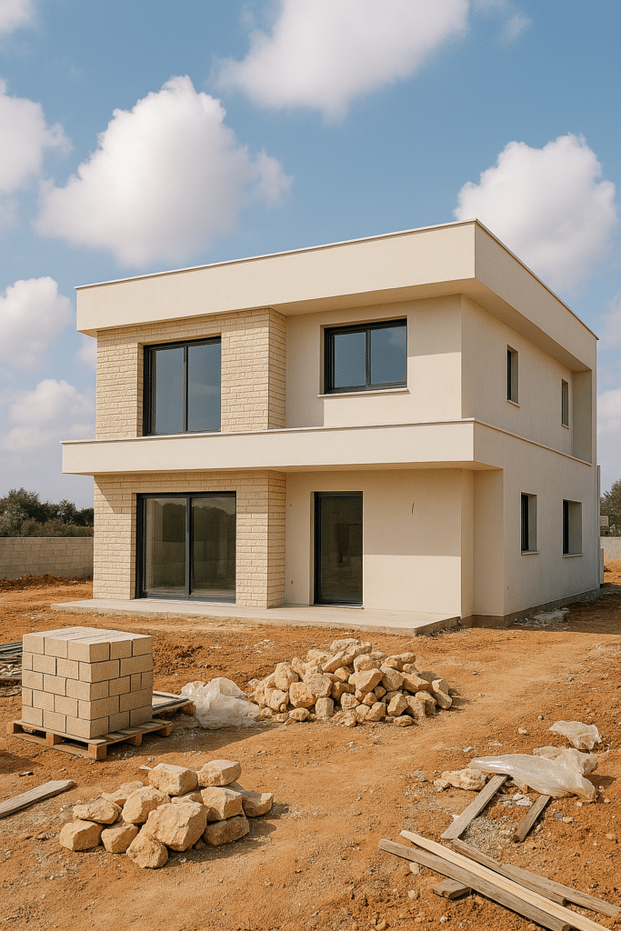 בנייה באבן יהודה